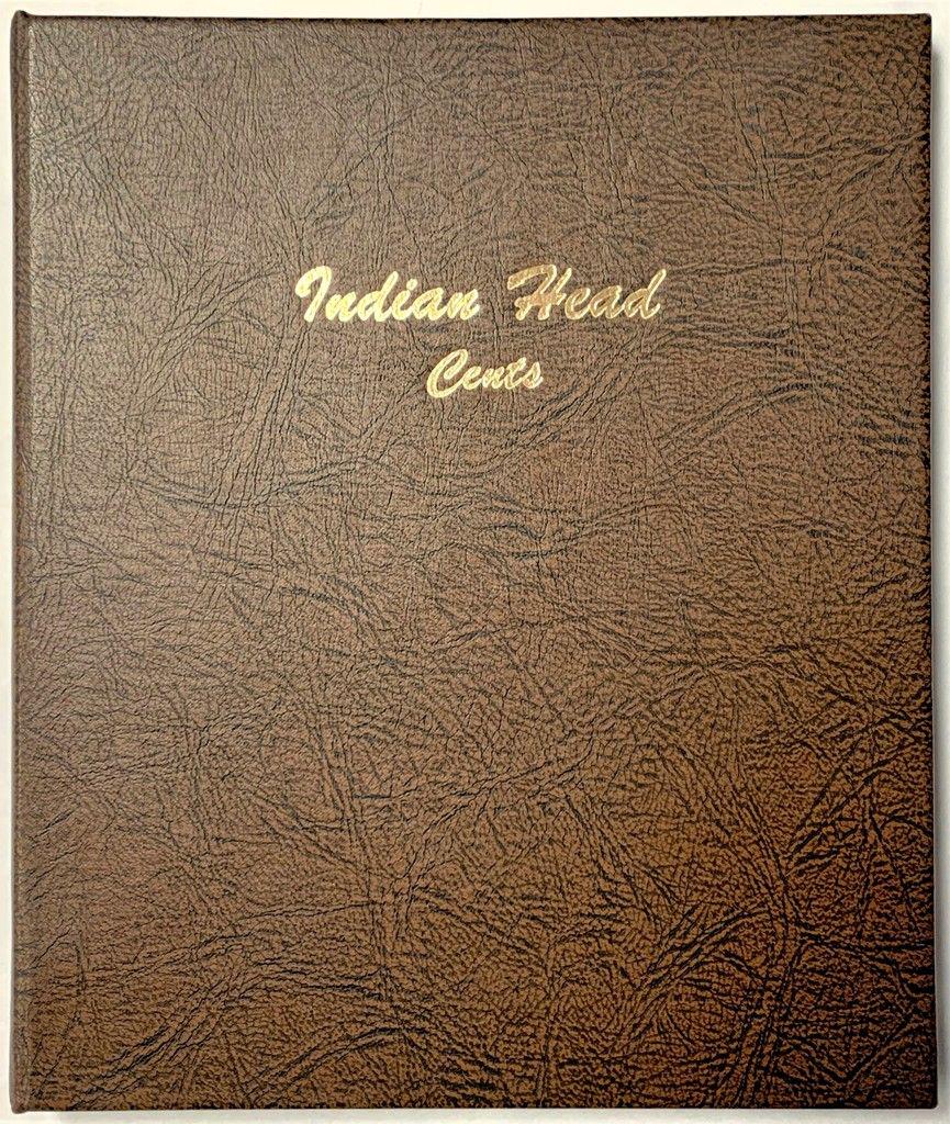 PARTIAL INDIAN HEAD CENT ALBUM (1 of 9)