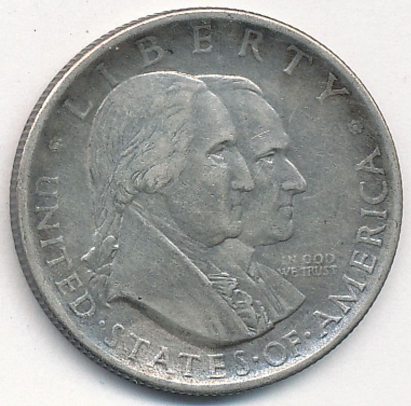 1926 SESQUICEN. COMMEM SILVER .50C AU 50 (1 of 2)