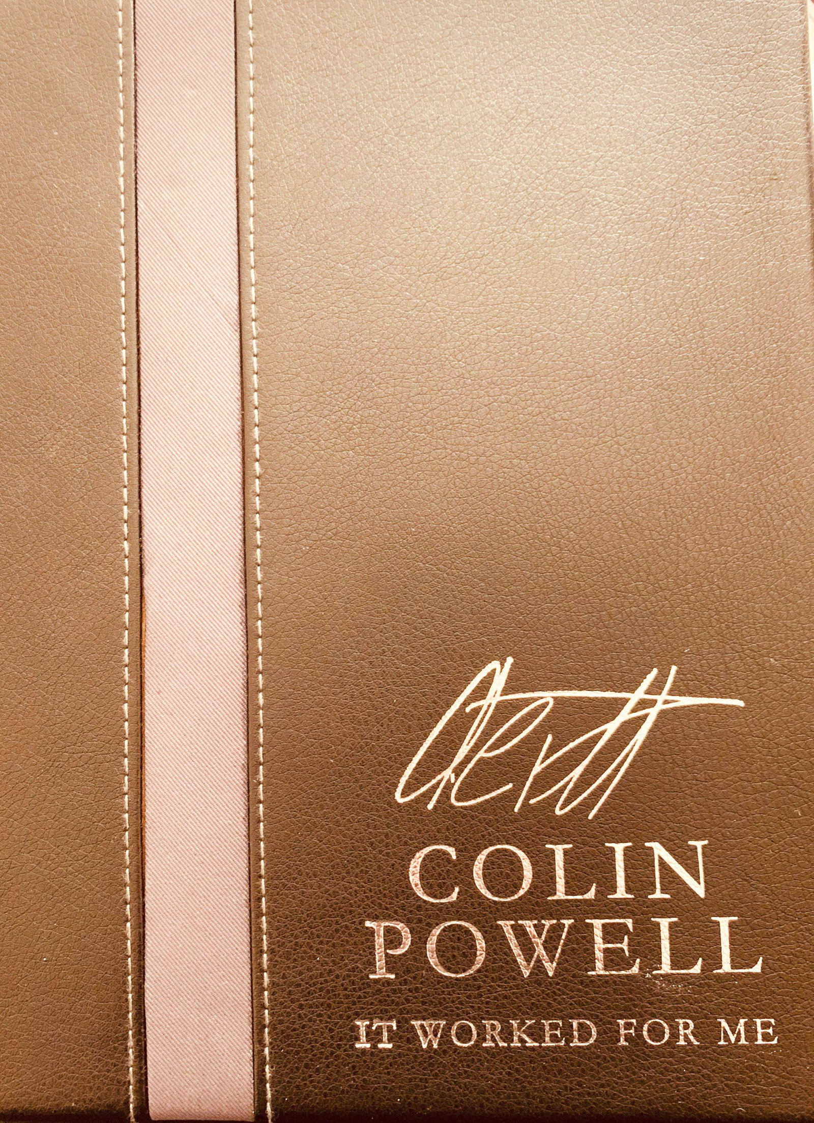 COLIN POWELL: SIGNED DELUXE HARD BOUND EDITION WITH SKIP COVER. HIS STORY, THE LESSONS OF A LEGENDARY PUBLIC SERVICE CAREER AS A FOUR-STAR GENERAL AND FORMER SECRETARY OF STATE. AT IT'S HEART ARE POWELLS "THIRTEEN 