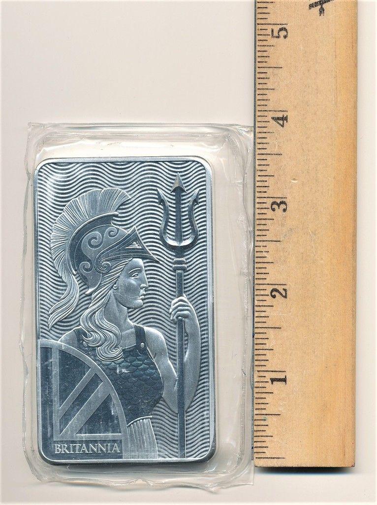 THE ROYAL MINT 10 OZ.  SILVER BAR (1 of 3)