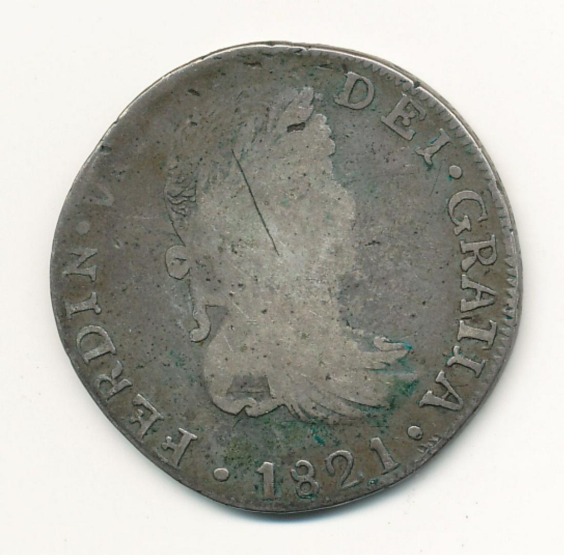PIRATE COIN 1821 2 REALES (1 of 2)