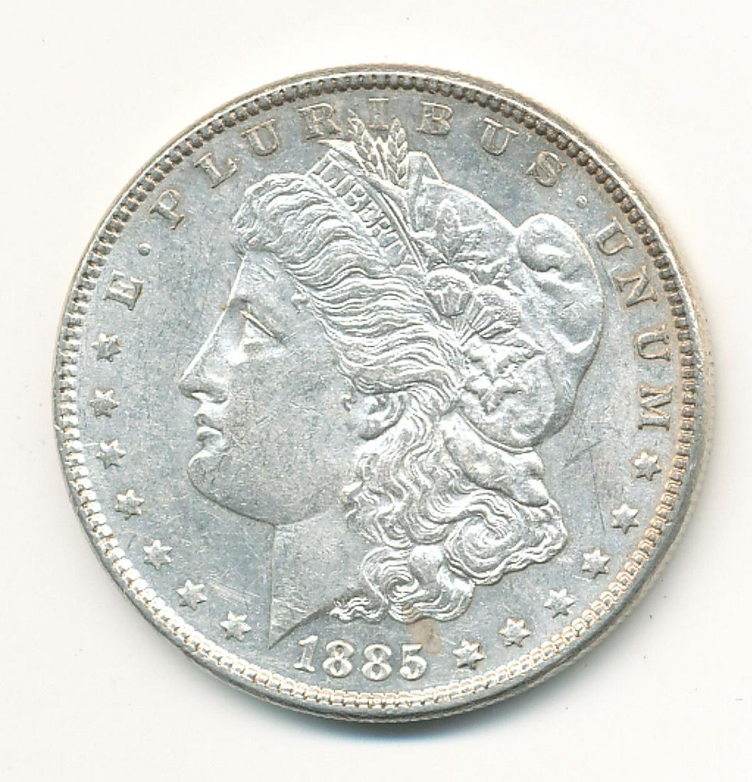 1885-P MORGAN SILVER DOLLAR MS63 PL (1 of 2)