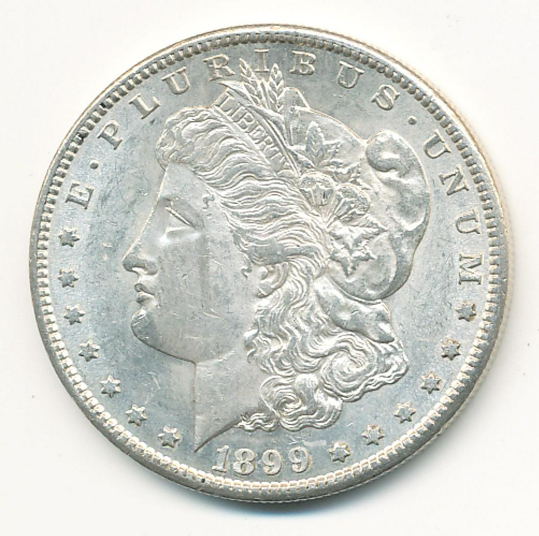 1899-S MORGAN SILVER DOLLAR MS63 (1 of 2)