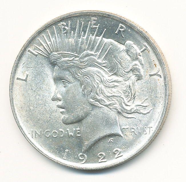 1922 PEACE SILVER DOLLAR MS64 (1 of 2)
