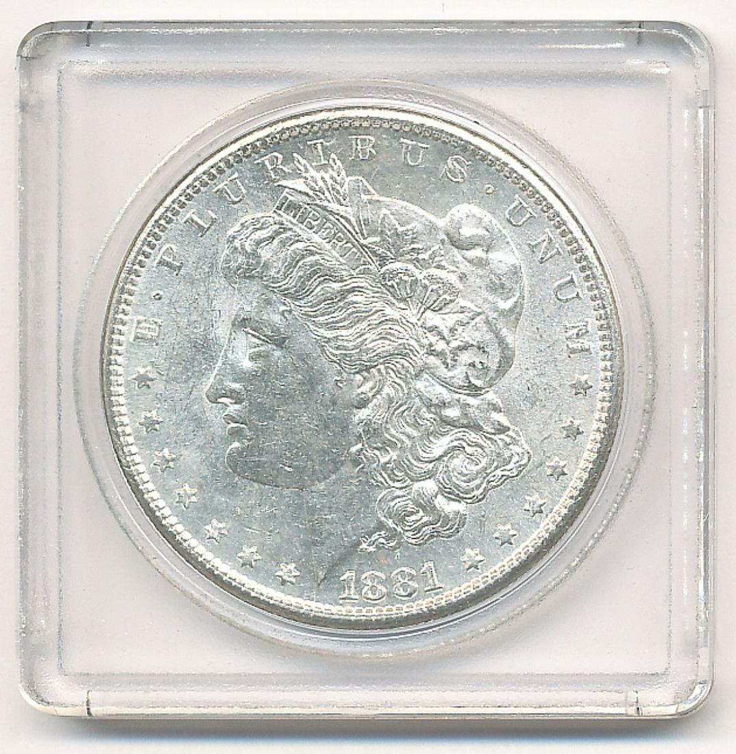 1881-S MORGAN SILVER DOLLAR MS64 (1 of 2)