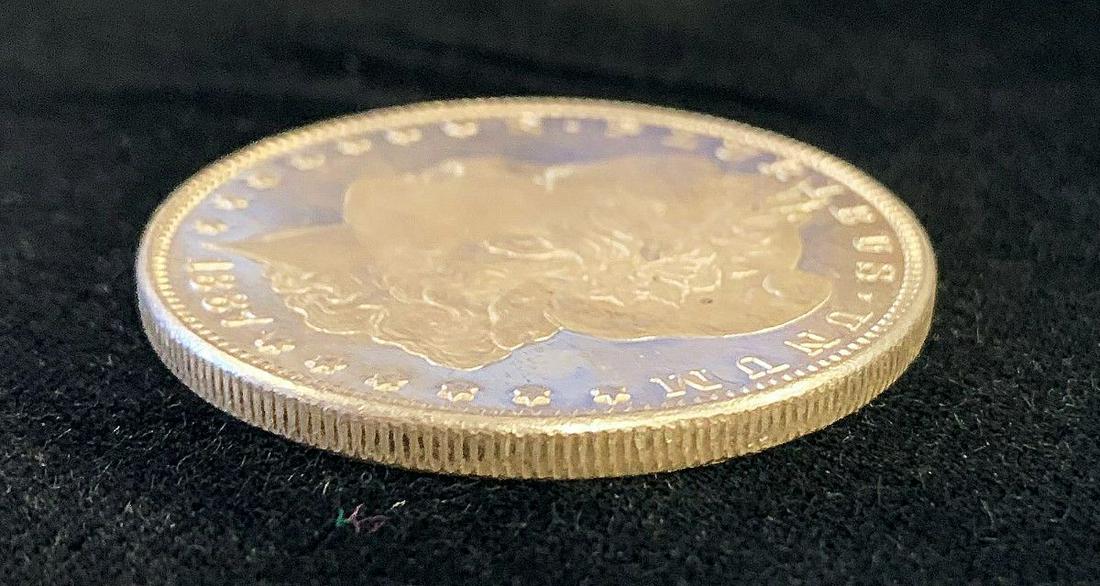 1887 MORGAN SILVER DOLLAR MS64 PL/DMPL (1 of 9)