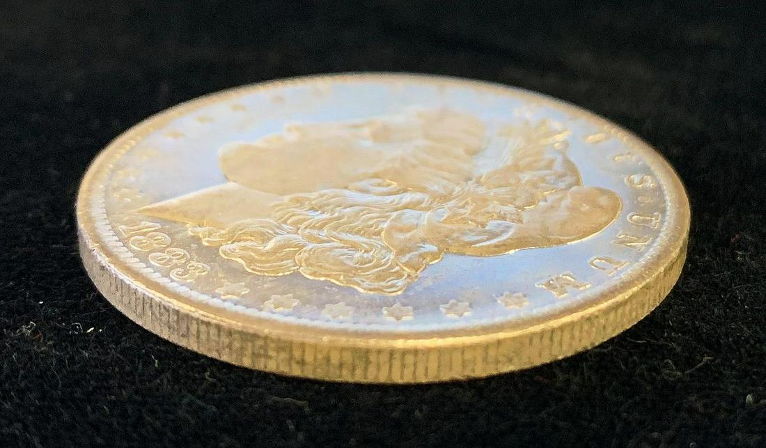 1883-O MORGAN SILVER DOLLAR MS65 PL/DMPL (1 of 9)