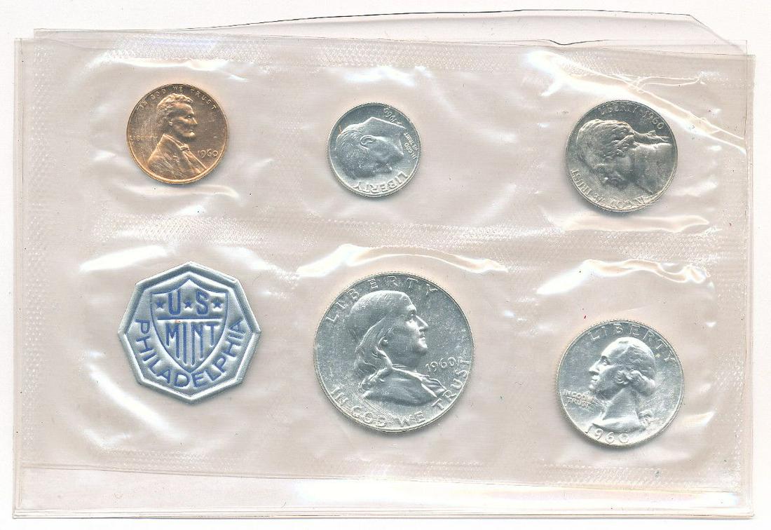 1960 US PROOF SET AS SHOWN (1 of 2)