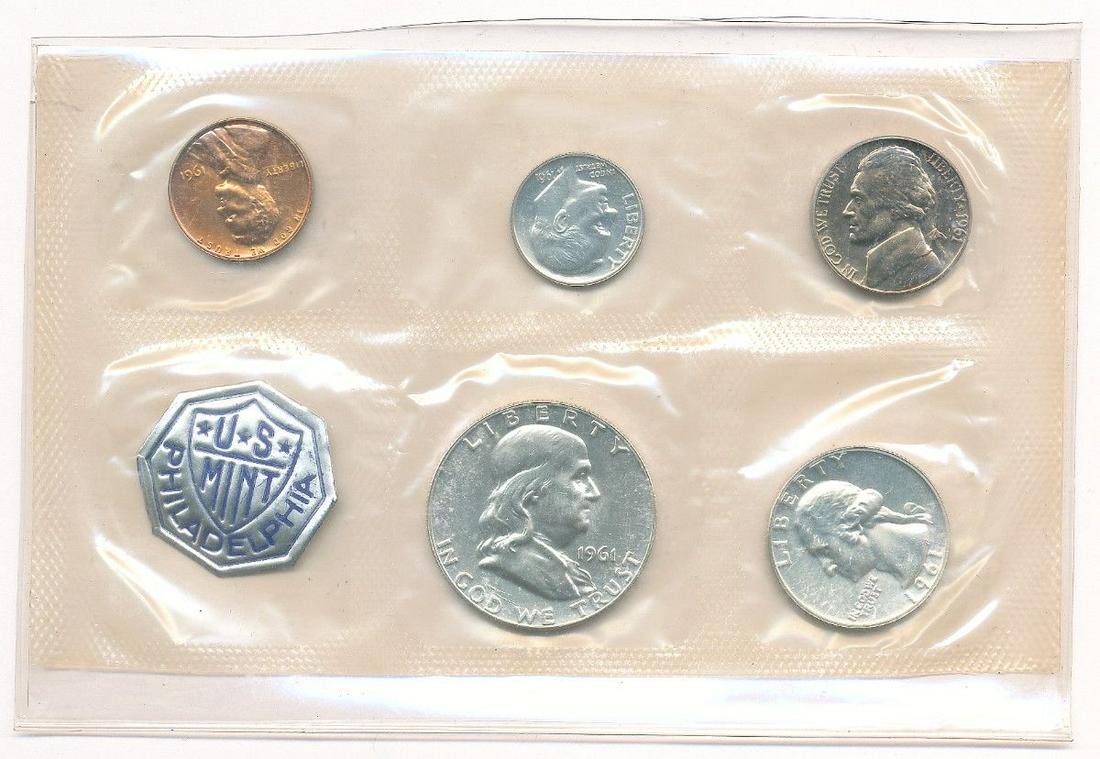 1961 US PROOF SET AS SHOWN (1 of 3)