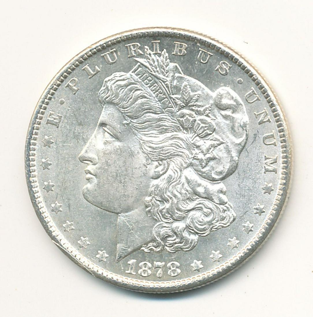 1878-S MS64 MORGAN SILVER DOLLAR (1 of 2)