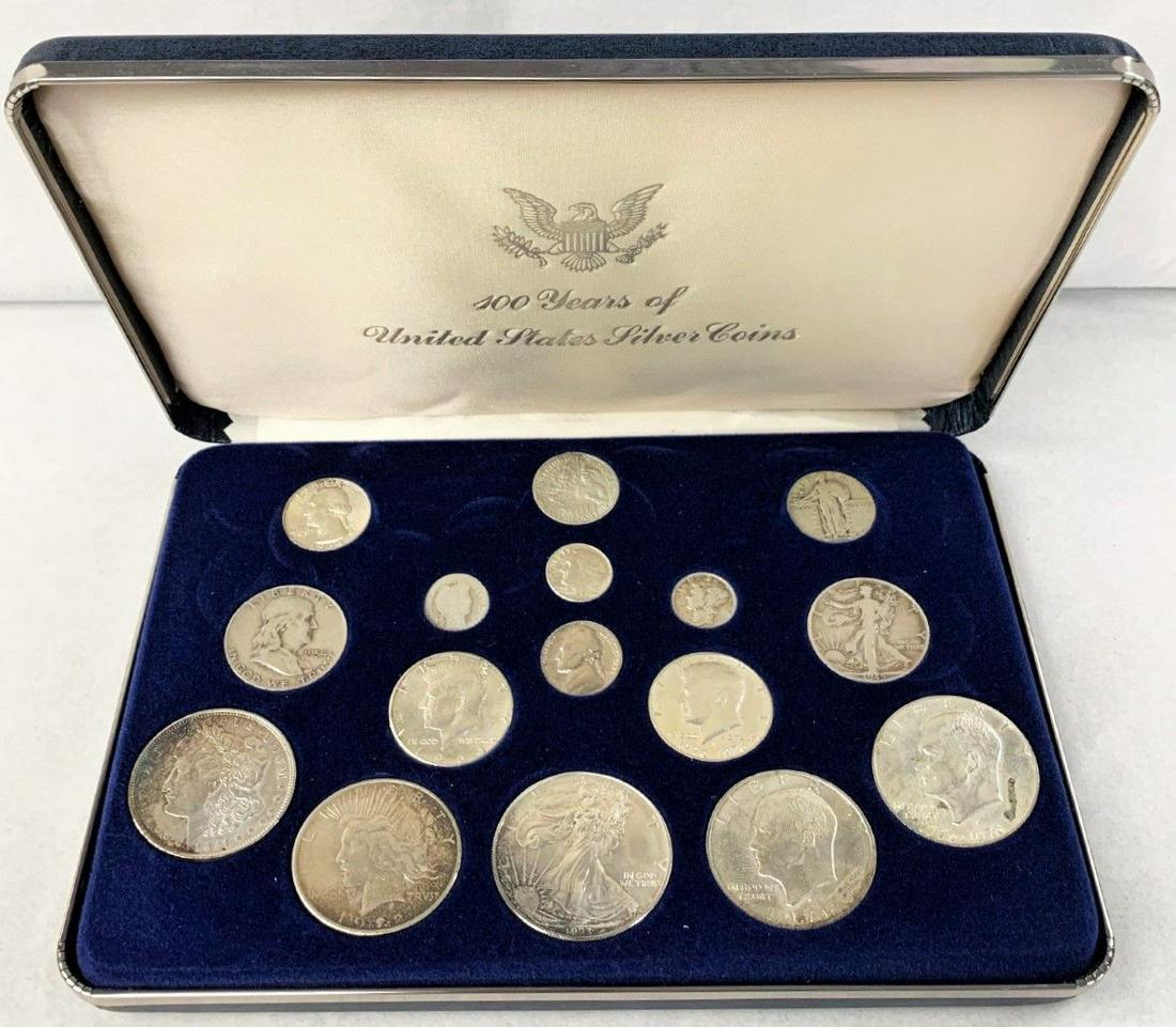 UNITED STATES SILVER TYPE COLLECTION #16 COINS (1 of 4)