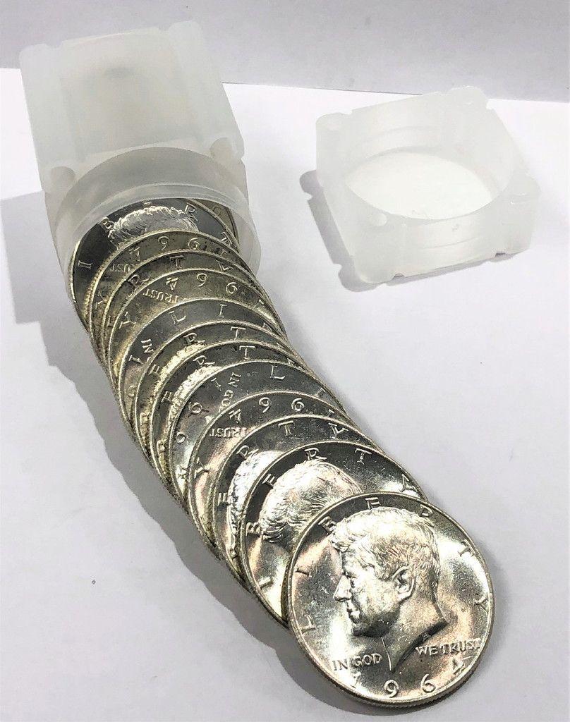 1964 MINT KENNEDY JFK .50C 90% SILVER ROLL (1 of 5)