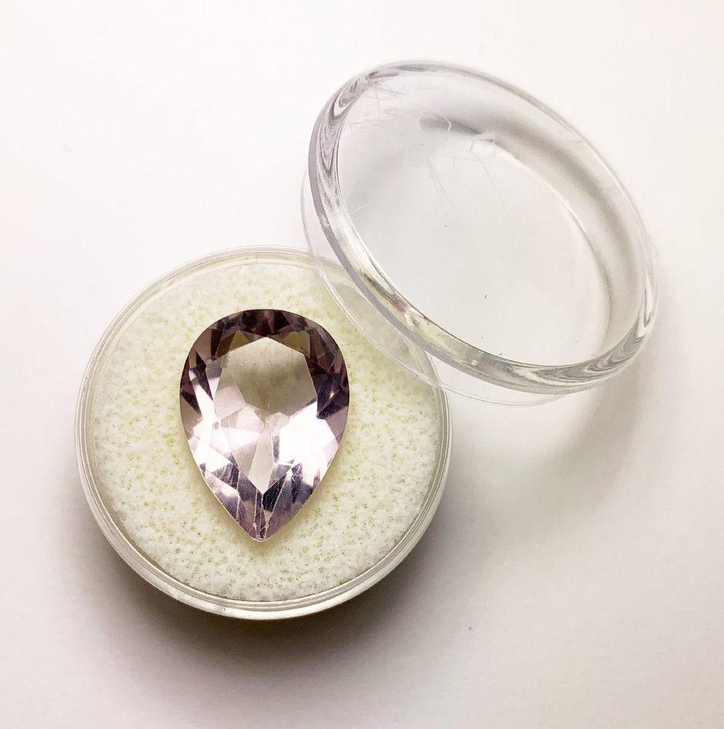 HUGE PEAR SHAPE AMETHYST 10.13CT 18X13 (1 of 8)