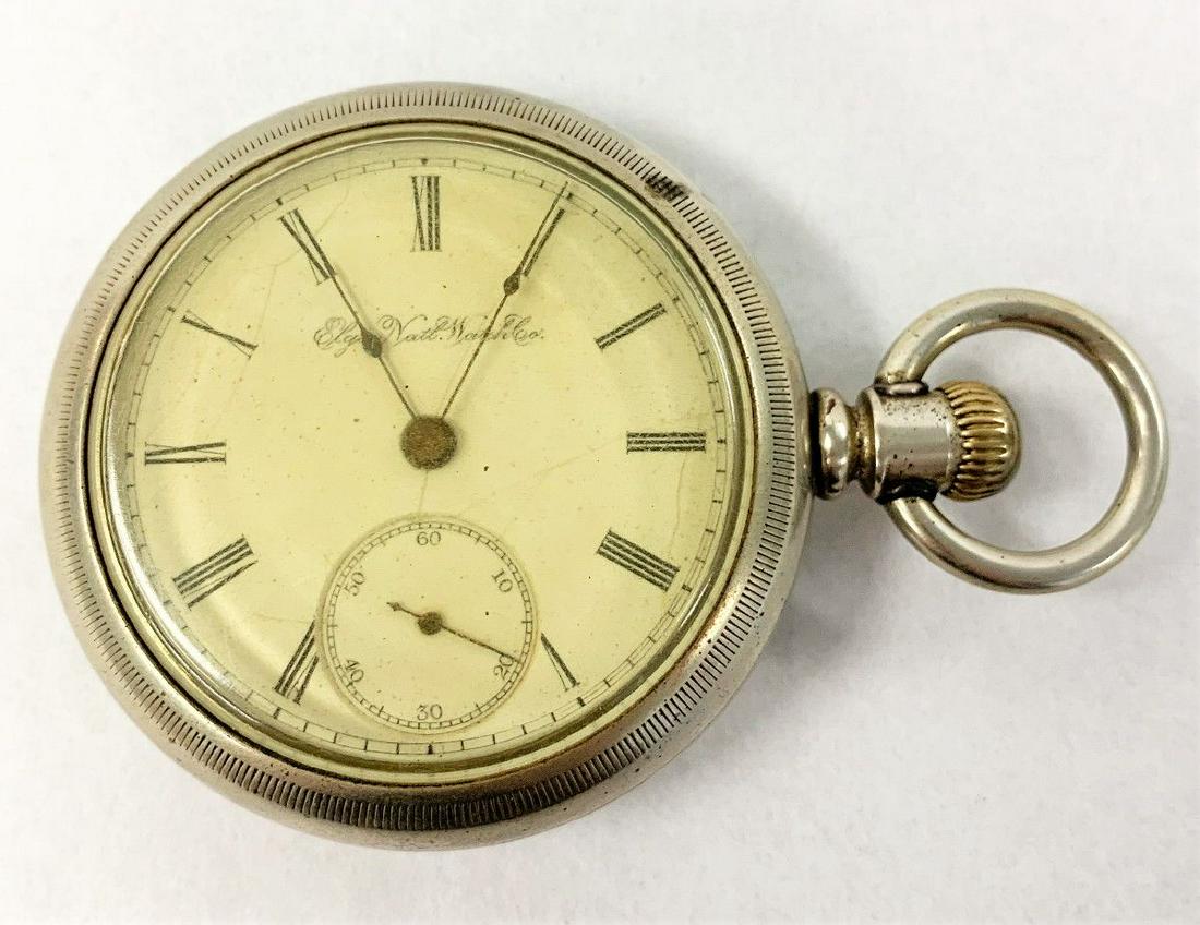 ELGIN NATL. WATCH CO. POCKET WATCH (1 of 11)
