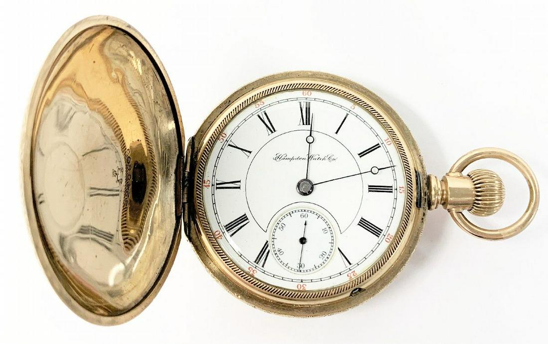 HAMPDEN WATCH CO. POCKET WATCH (1 of 9)