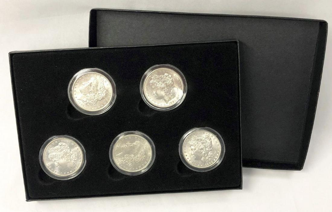 (5) COIN SILVER DOLLAR COLLECTION (1 of 6)