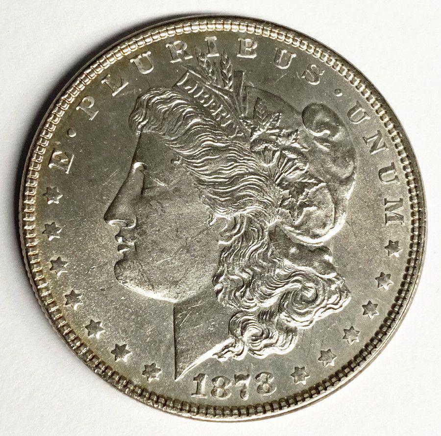 SUPER RARE 1878 7/4 TAIL FEATHERS MS64+ (1 of 4)