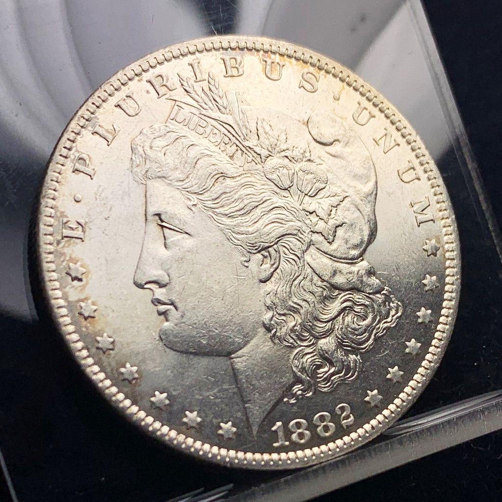 1882-O MORGAN SILVER DOLLAR MS64 PROOF-LIKE (1 of 5)