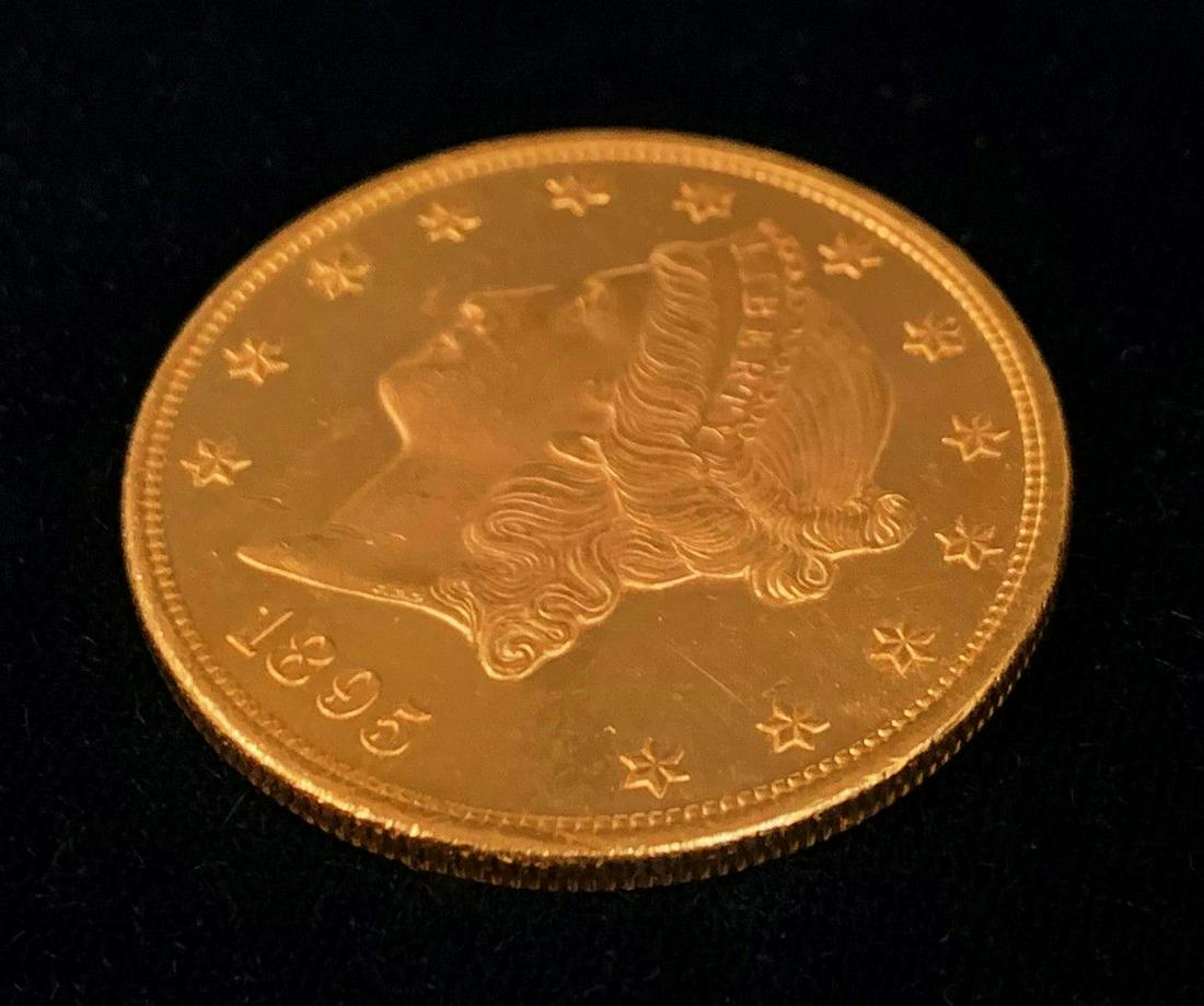 1895 $20 LIBERTY GOLD MS-64/65 PL/DMPL (1 of 10)