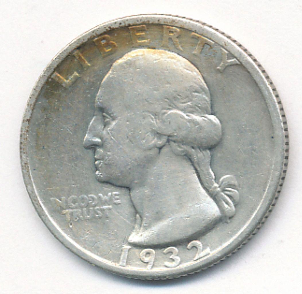 1932-S WASHINGTON 25 CENT: WINNER SHALL RECEIVE EXACT COIN SHOWN HERE