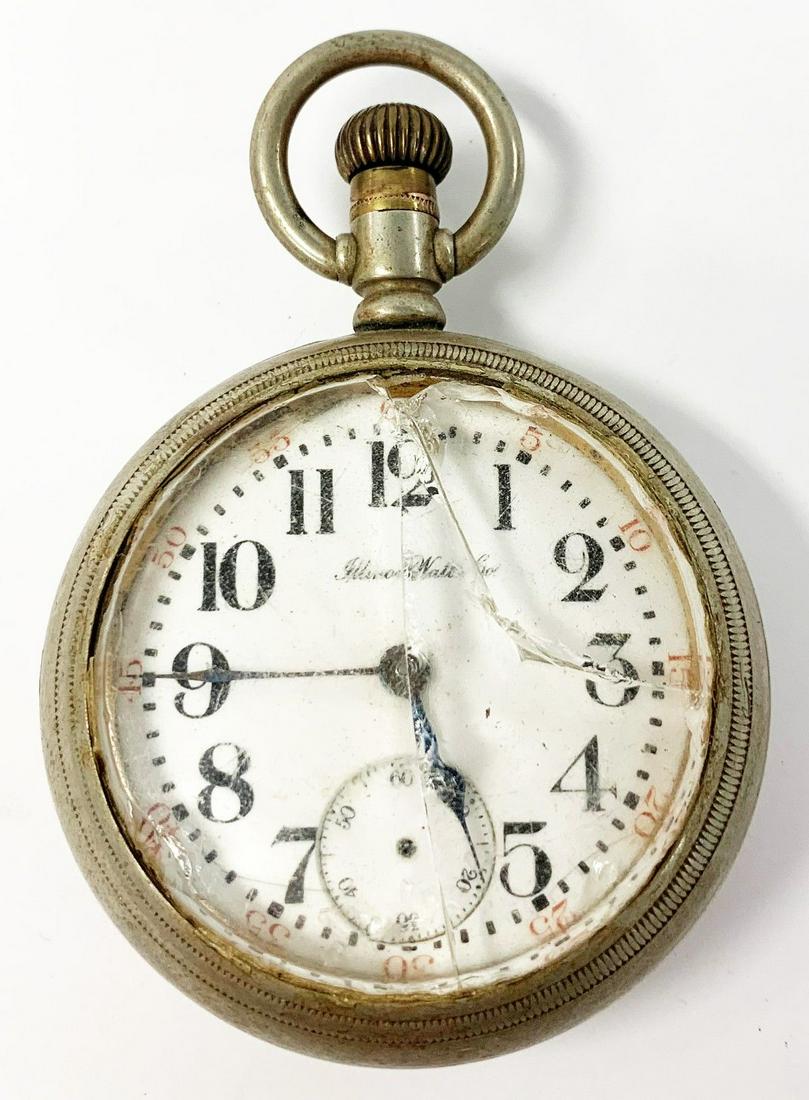 ILLINOIS 17 J SPRINGFIELD MODEL POCKET WATCH: DATE LINE 1941, THE GRANDFATHER OF OUR CONSIGNOR OPENS A BY SELL SHOP SPECIALIZING IN GUITARS AND COINS AND PRETTY MUCH ANYTHING INCLUDING AUTOMOBILES! AS THE DECADES WENT ON AND EVENTUALLY THE SHOP W