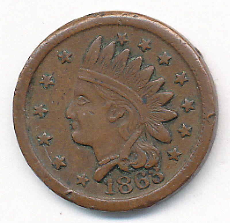 1863 RARE CONFEDERATE 1 CENT AU: IT IS MOST UNUSUAL TO FIND THESE IN SUCH PRISTINE CONDITION. TRULY A RARE FIND! THE CONSIGNOR WHO WISHES TO REMAIN ANONYMOUS INHERITED ONE-HALF OF A SERIOUS COIN COLLECTORS COLLECTION! THIS COLLECTION