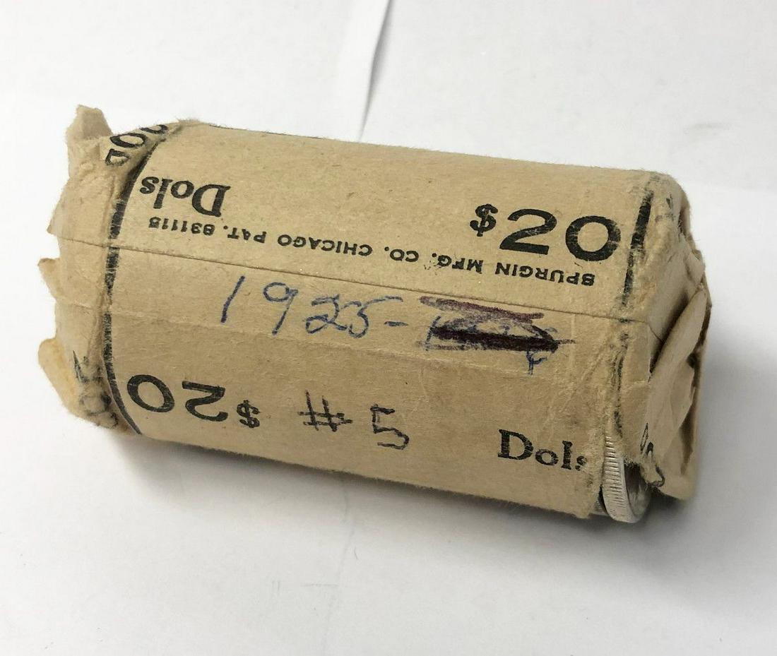 OLD TIME ROLL 20 HIGH GRADE 1925 $1 MS63/MS66: OLD TIME ROLL (20) HIGH GRADE 1925 PEACE SILVER DOLLARS MS63/MS66 WINNER SHALL RECEIVE EXACT (20) PEACE DOLLARS SHOWN HERE