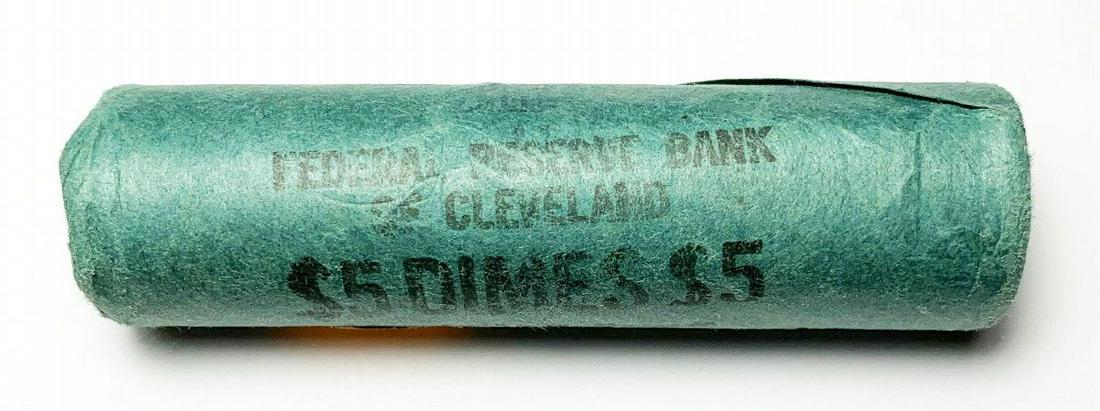BU ROLL (50) COINS MINT 1954-P 90% SILVER DIMES: WINNER SHALL RECEIVE THE EXACT (50) COINS SHOWN HERE