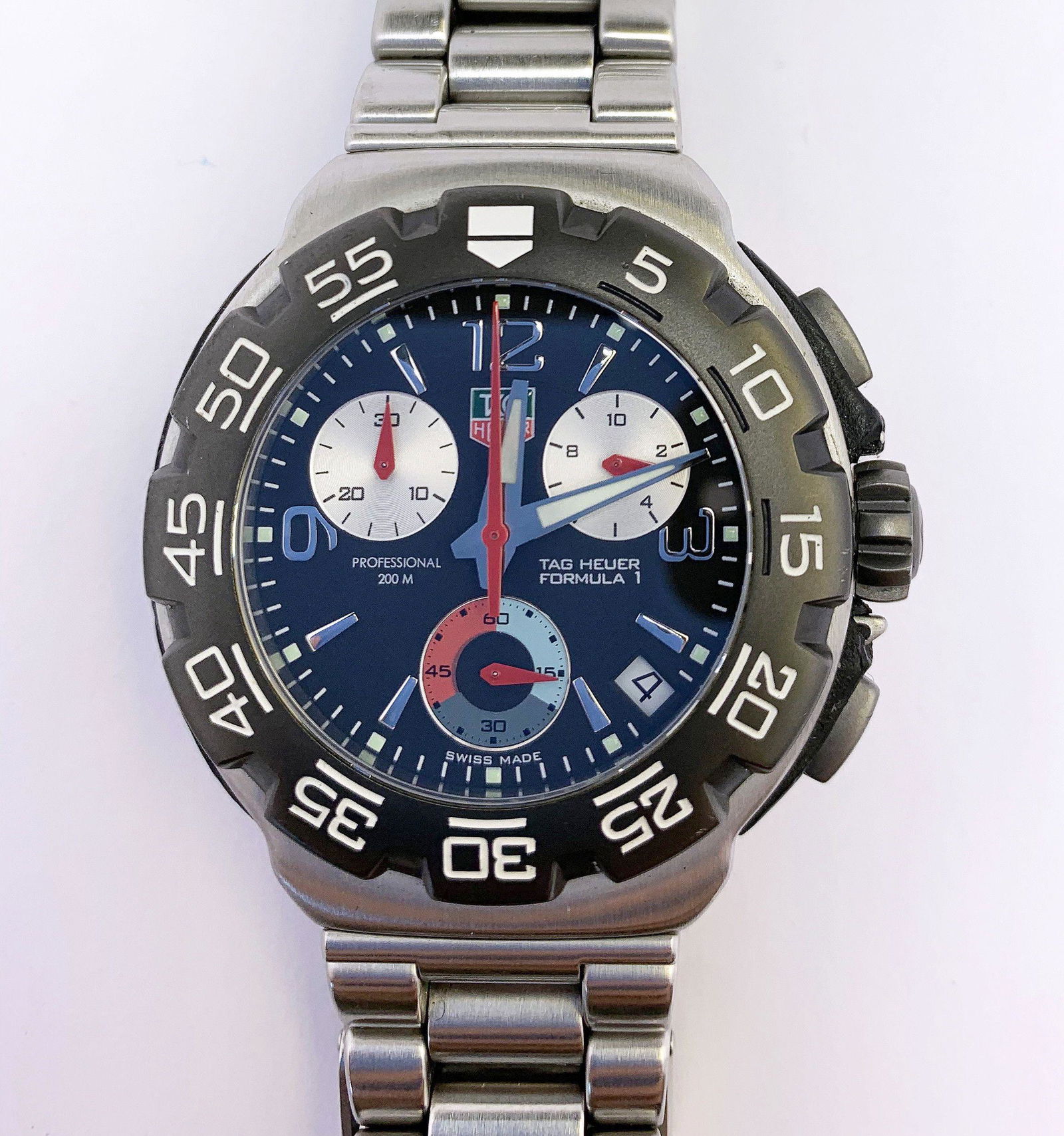 TAG HEUER FORMULA ONE WATCH CAC1110: VERY NICE WATCH IN PERFECT WORKING CONDITION!! WINNER SHALL RECEIVE THE EXACT ITEM SHOWN HERE