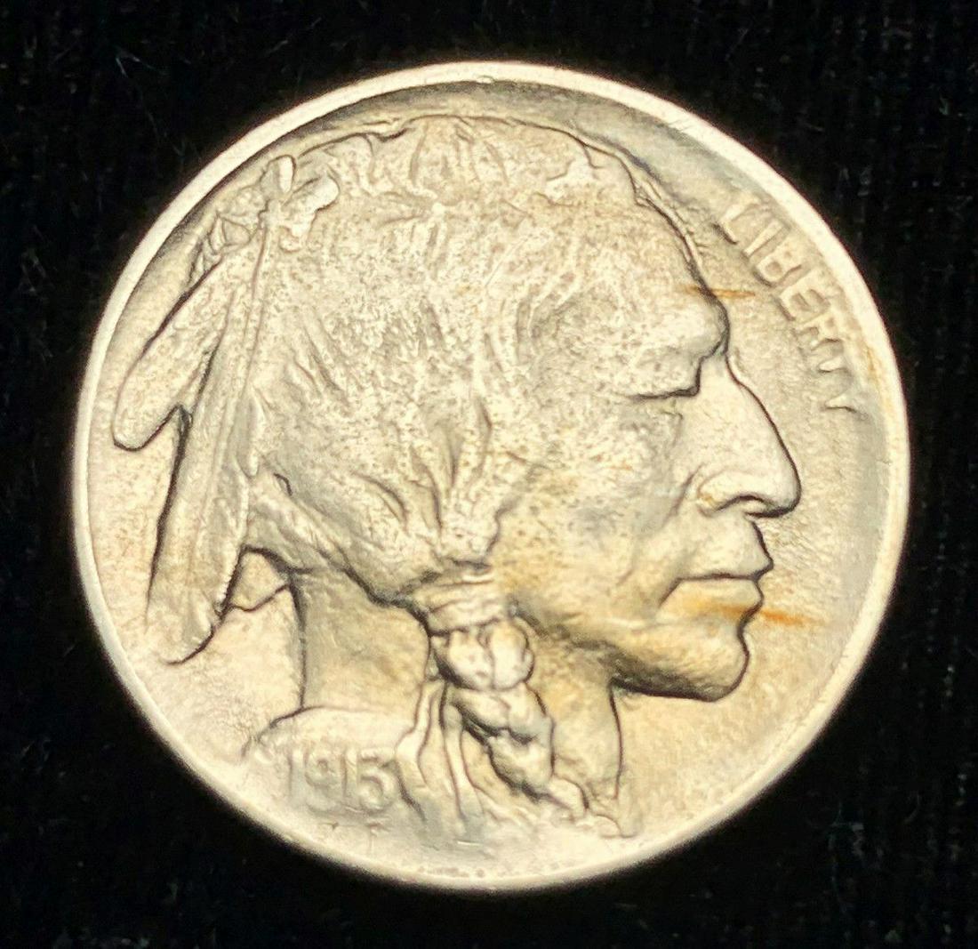 1913 TYPE 1 AU BUFFALO NICKEL (1 of 2)