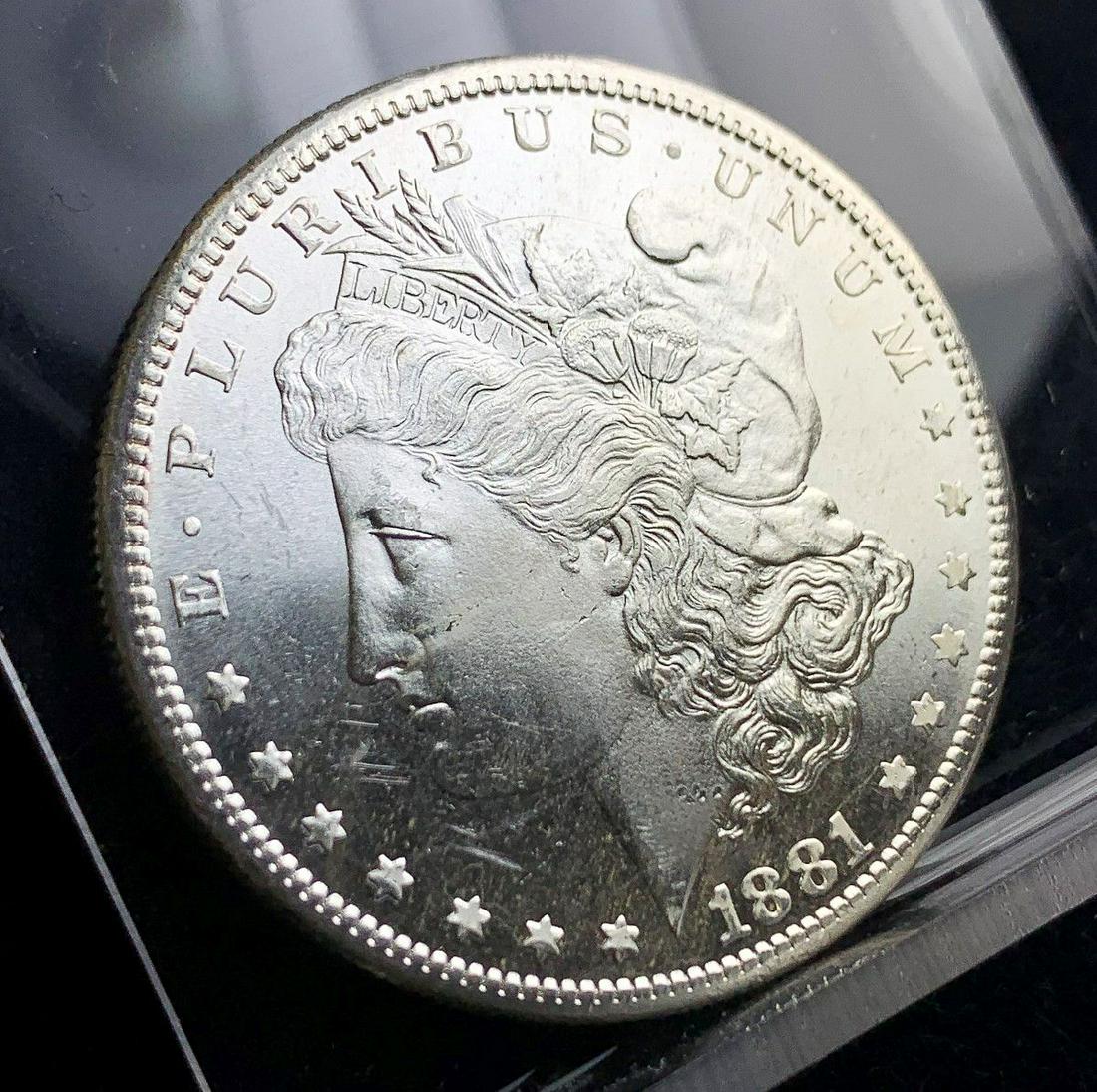 1881-S MORGAN SILVER DOLLAR MS64 - MS66 PL (1 of 2)