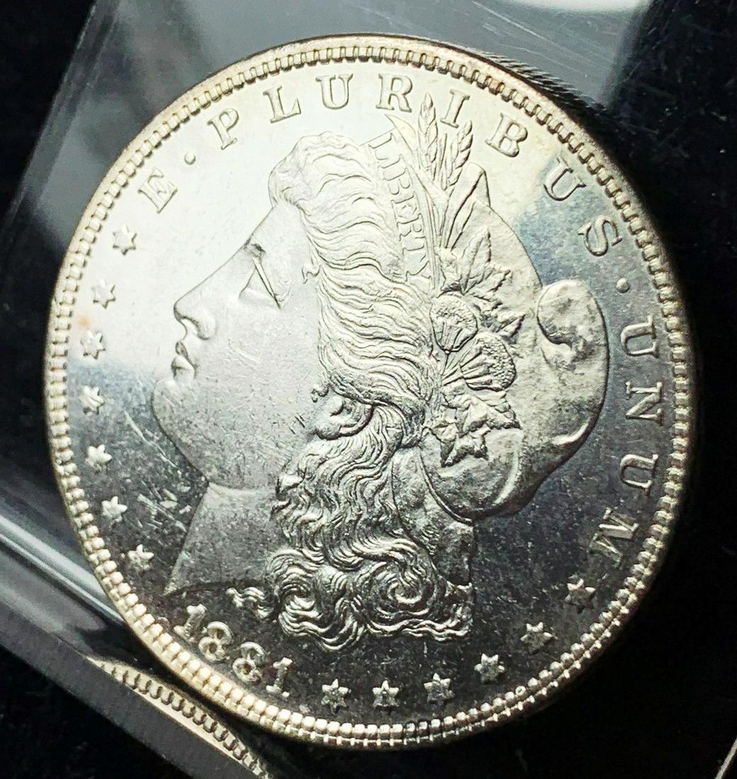 1881-P MORGAN MS64 PROOF LIKE (1 of 10)