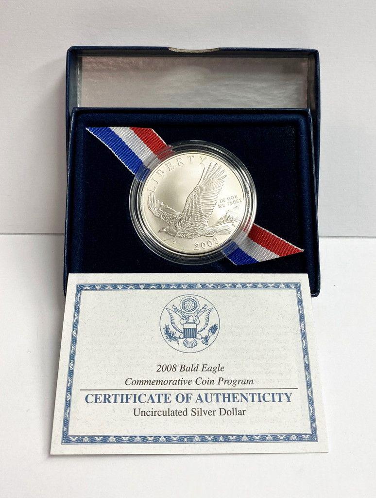 2008 BALD EAGLE COMMEMORATIVE COIN PROGRAM US MINT (1 of 5)