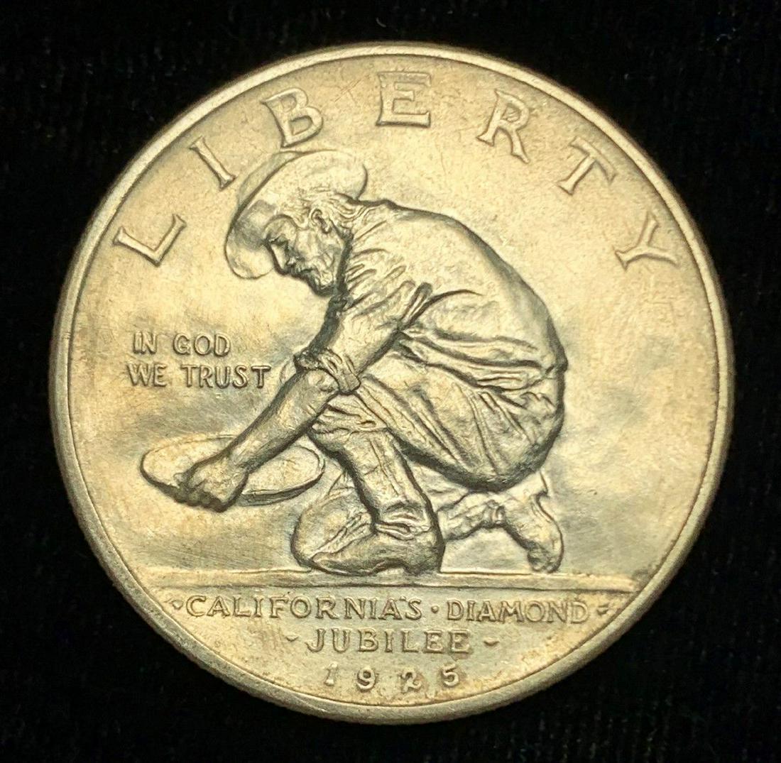 1925-S CALIFORNIA DIAMOND JUBILEE 50C MS63 (1 of 2)