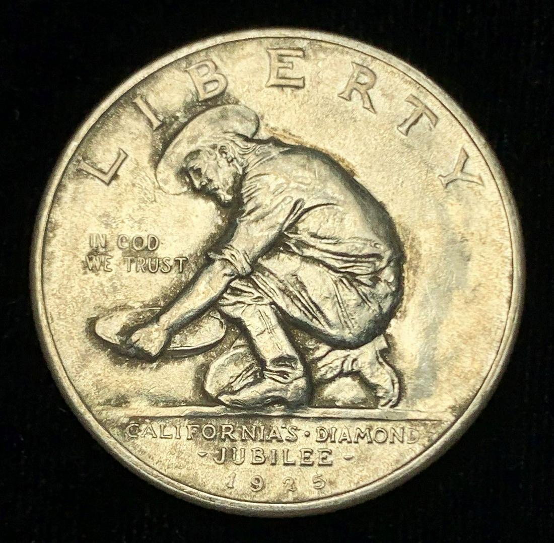 1925-S CALIFORNIA DIAMOND JUBILEE 50C MS63 (1 of 2)