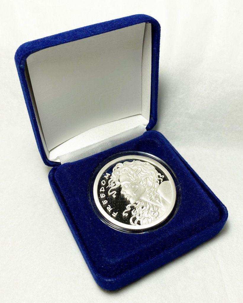 2013 SUPER RARE PROOF 1 OZ SILVER SHIELD FREEDOM GIRL (1 of 4)