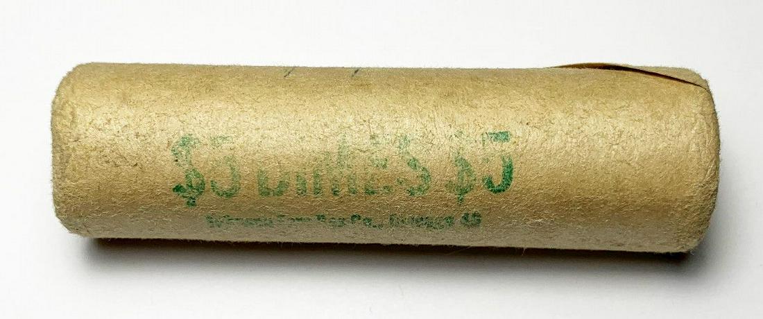 BU ROLL (50) COINS MINT 1954-D 90% SILVER DIMES: WINNER SHALL RECEIVE THE EXACT (50) COINS SHOWN HERE