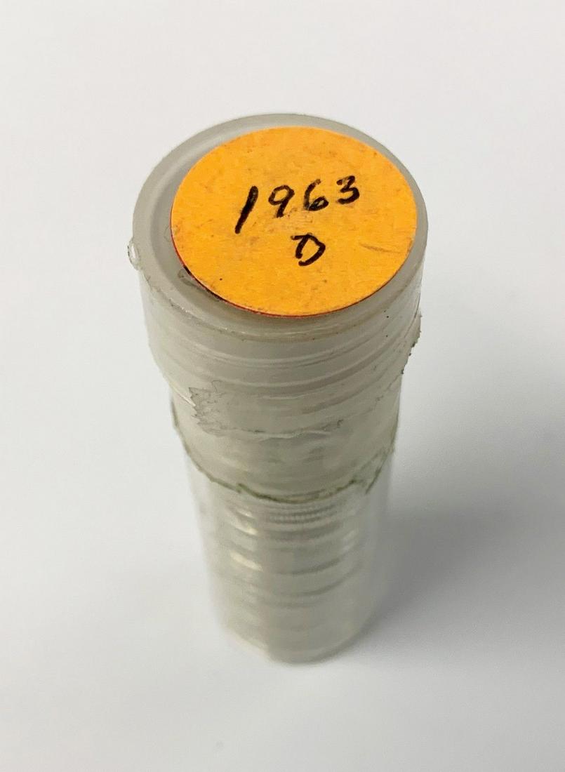 ROLL (50) MINT CONDITION 1963-D ROOSEVELT 10C (1 of 2)