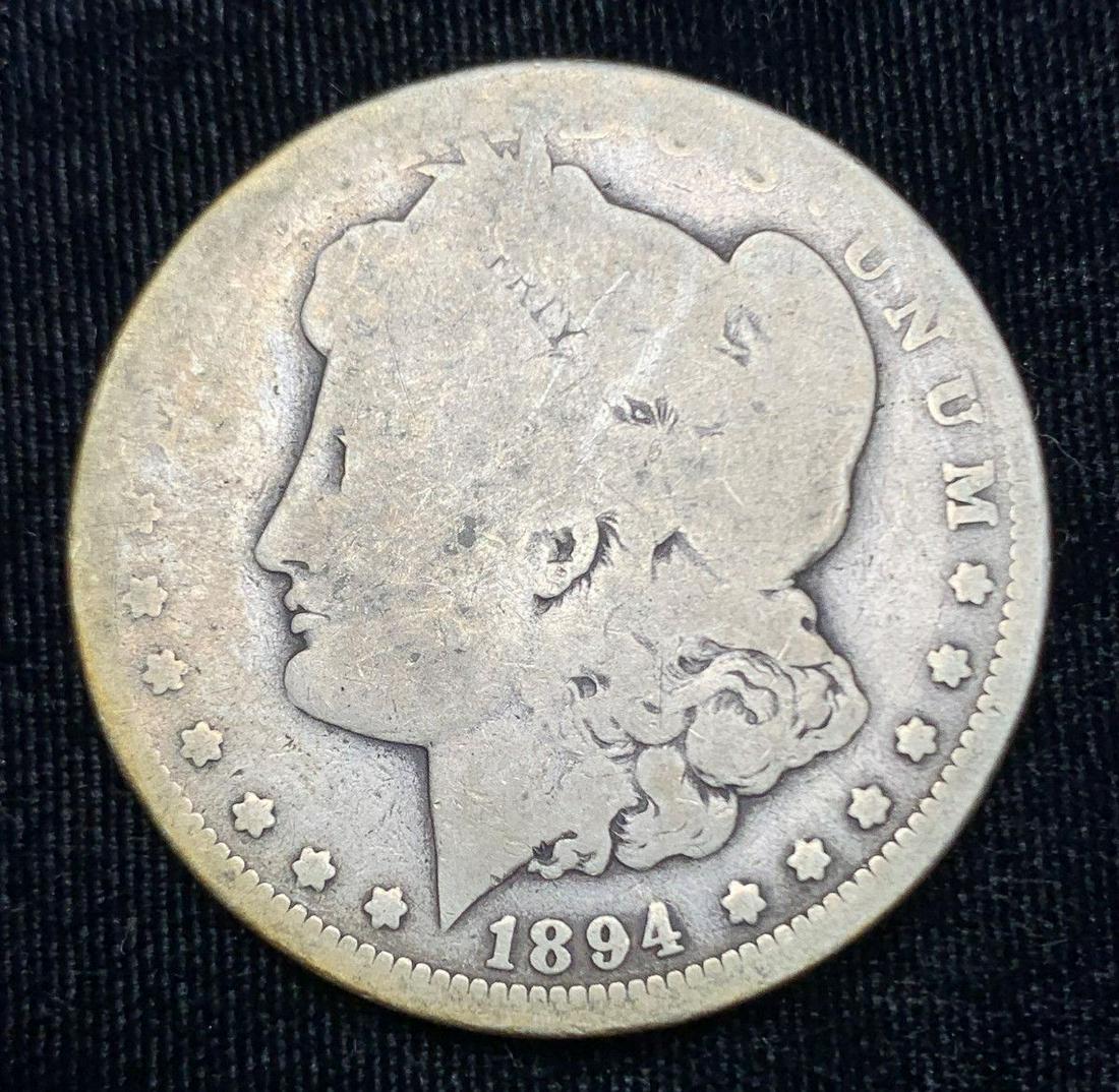1894-O VG MORGAN SILVER DOLLAR BETTER DATE (1 of 2)