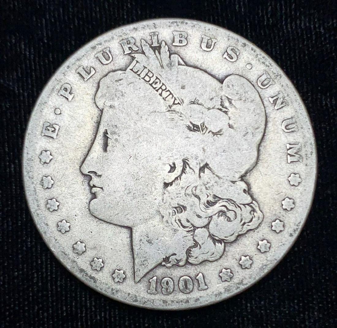 1901-S VG MORGAN SILVER DOLLAR BETTER DATE (1 of 2)