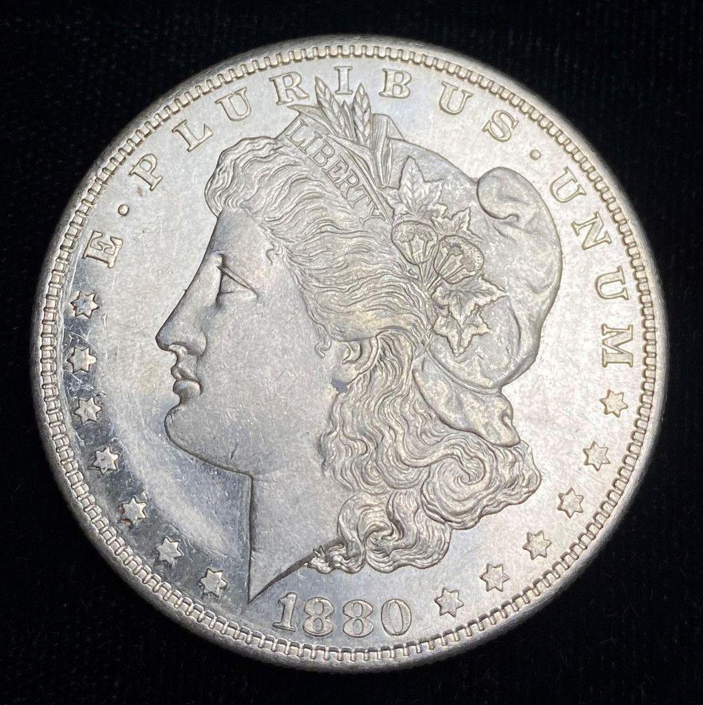 1880-S MORGAN SILVER DOLLAR MS63 PL (1 of 6)