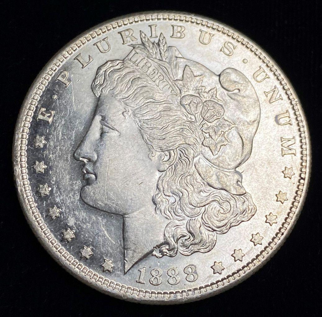 1888-S MORGAN SILVER DOLLAR MS63 (1 of 7)
