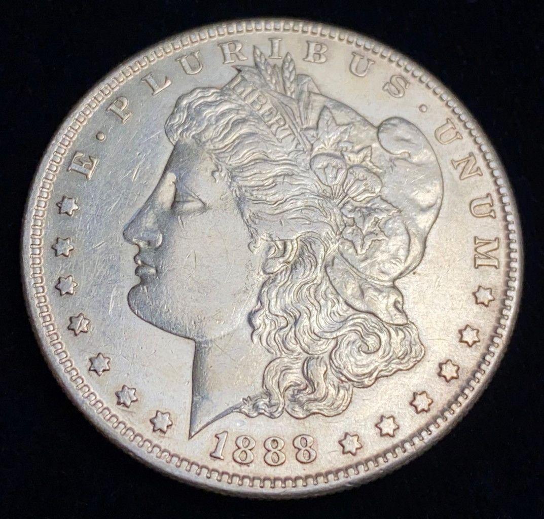 1888-S MORGAN SILVER DOLLAR MS63 (1 of 3)