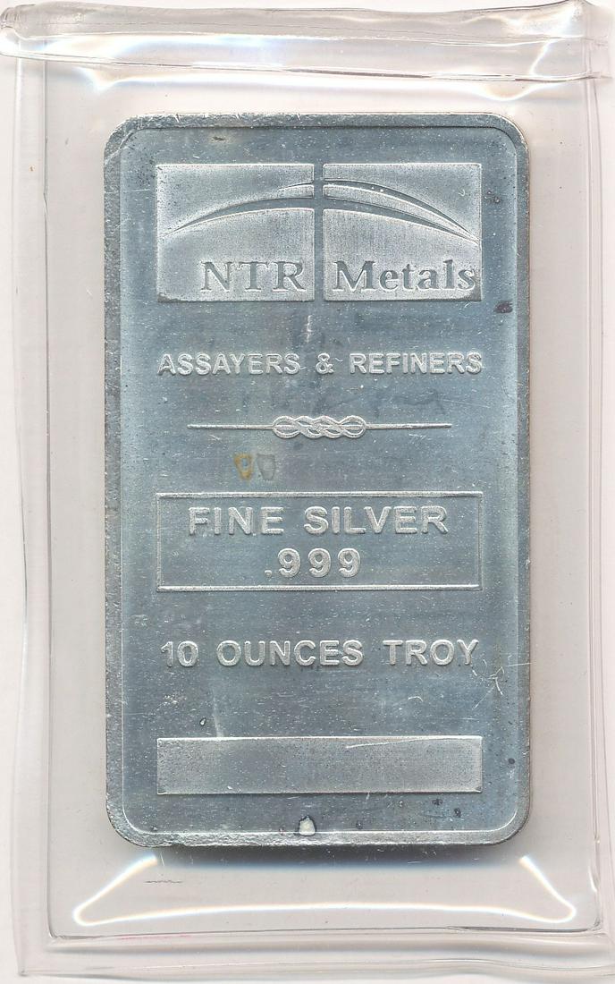 10 OZ SILVER BAR: WINNER SHALL RECEIVE THE EXACT SILVER BAR SHOWN HERE