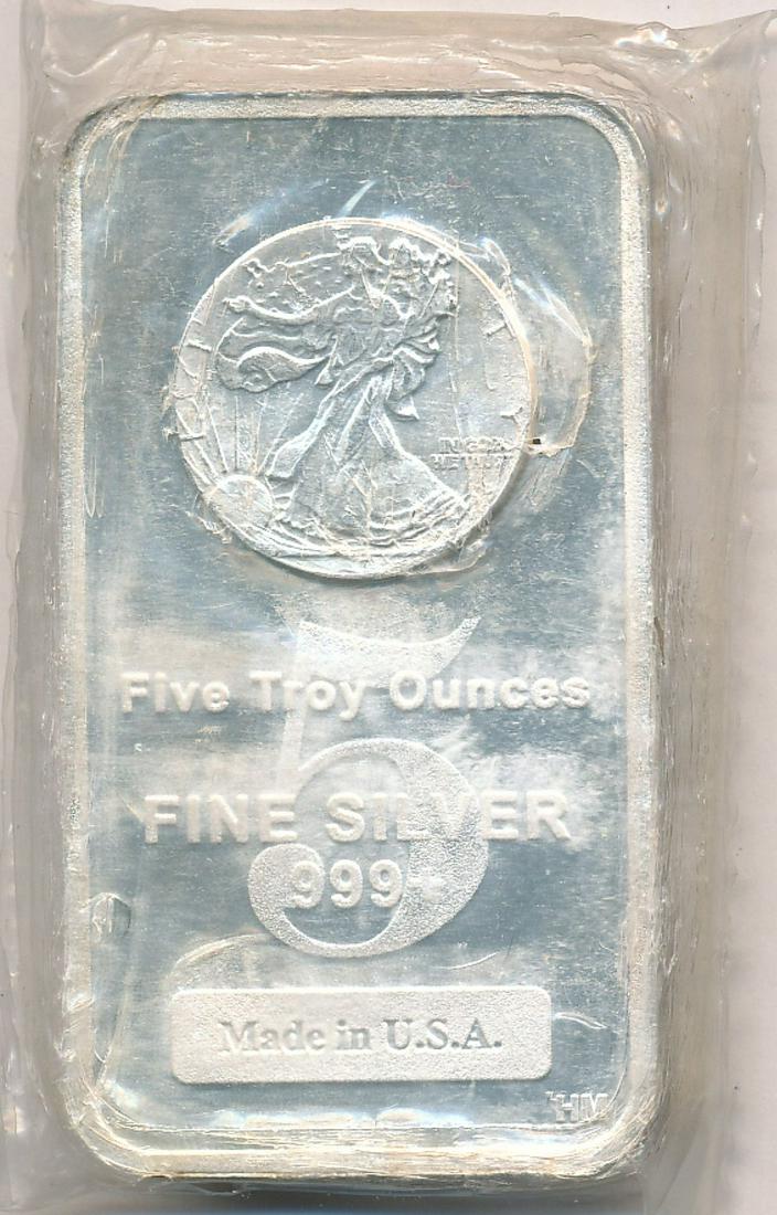 5 OZ SILVER BAR (1 of 2)