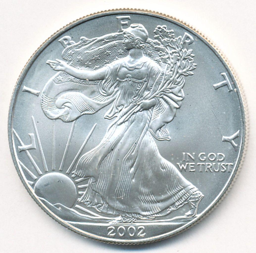 2002 AMERICAN SILVER EAGLE MS69 (1 of 2)