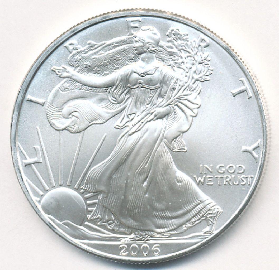 2006 AMERICAN SILVER EAGLE MS69 (1 of 2)