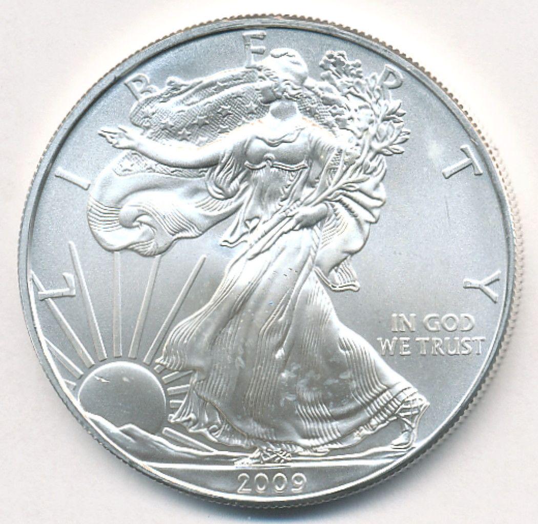 2009 AMERICAN SILVER EAGLE MS69 (1 of 2)