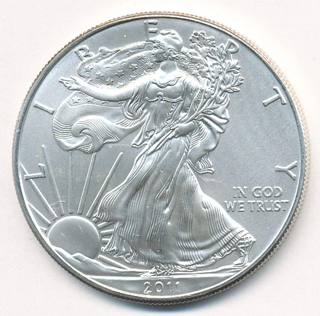 2011 AMERICAN SILVER EAGLE MS69 (1 of 2)