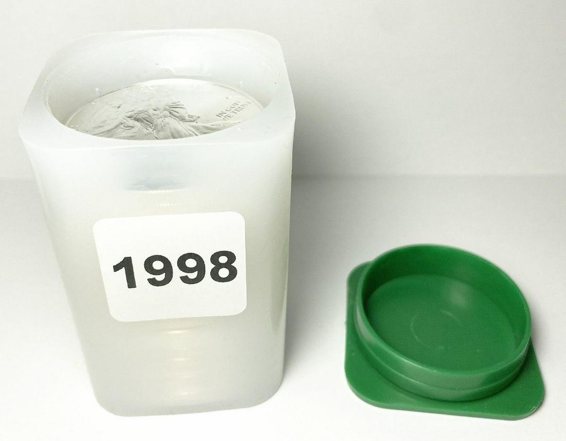 Original Treasury Roll 1998 (20-Coins) Silver Eagles (1 of 7)